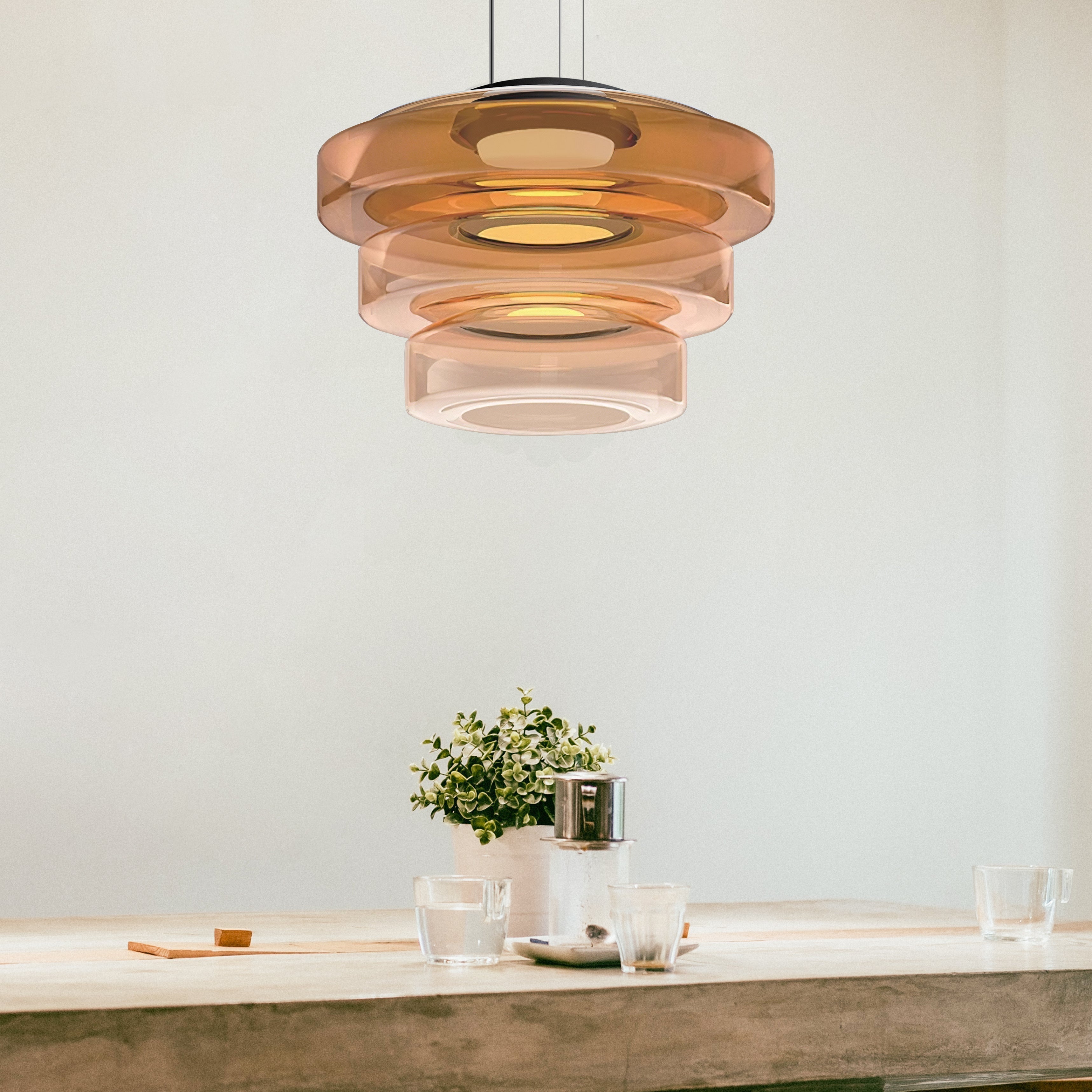 Arti | Glaspendelleuchten im Bauhaus-Stil