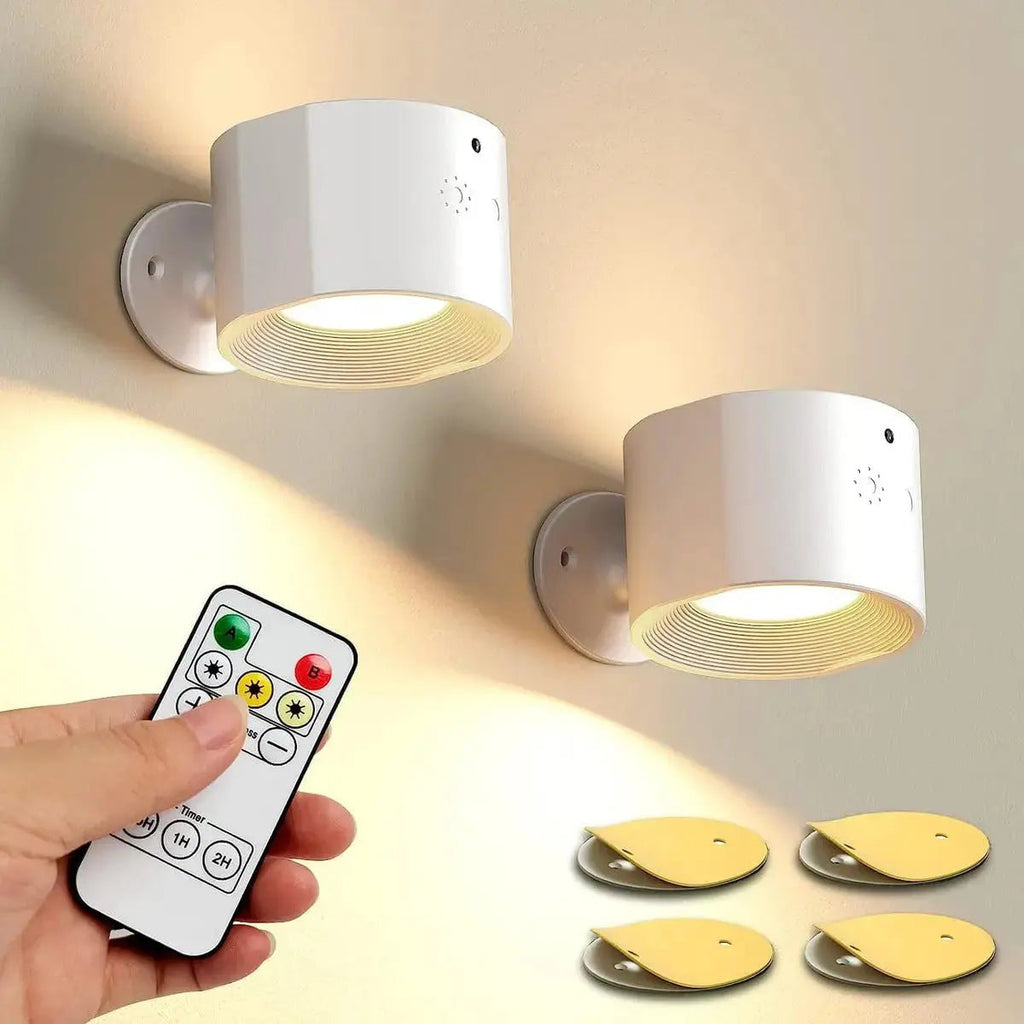 Wiederaufladbare LED-Wandleuchte