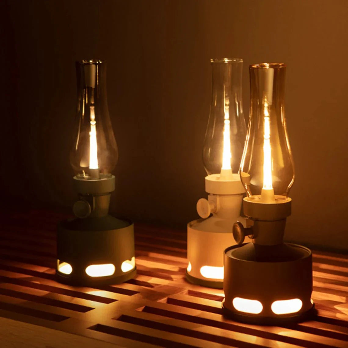 Vintage | Wiederaufladbare LED-Laterne