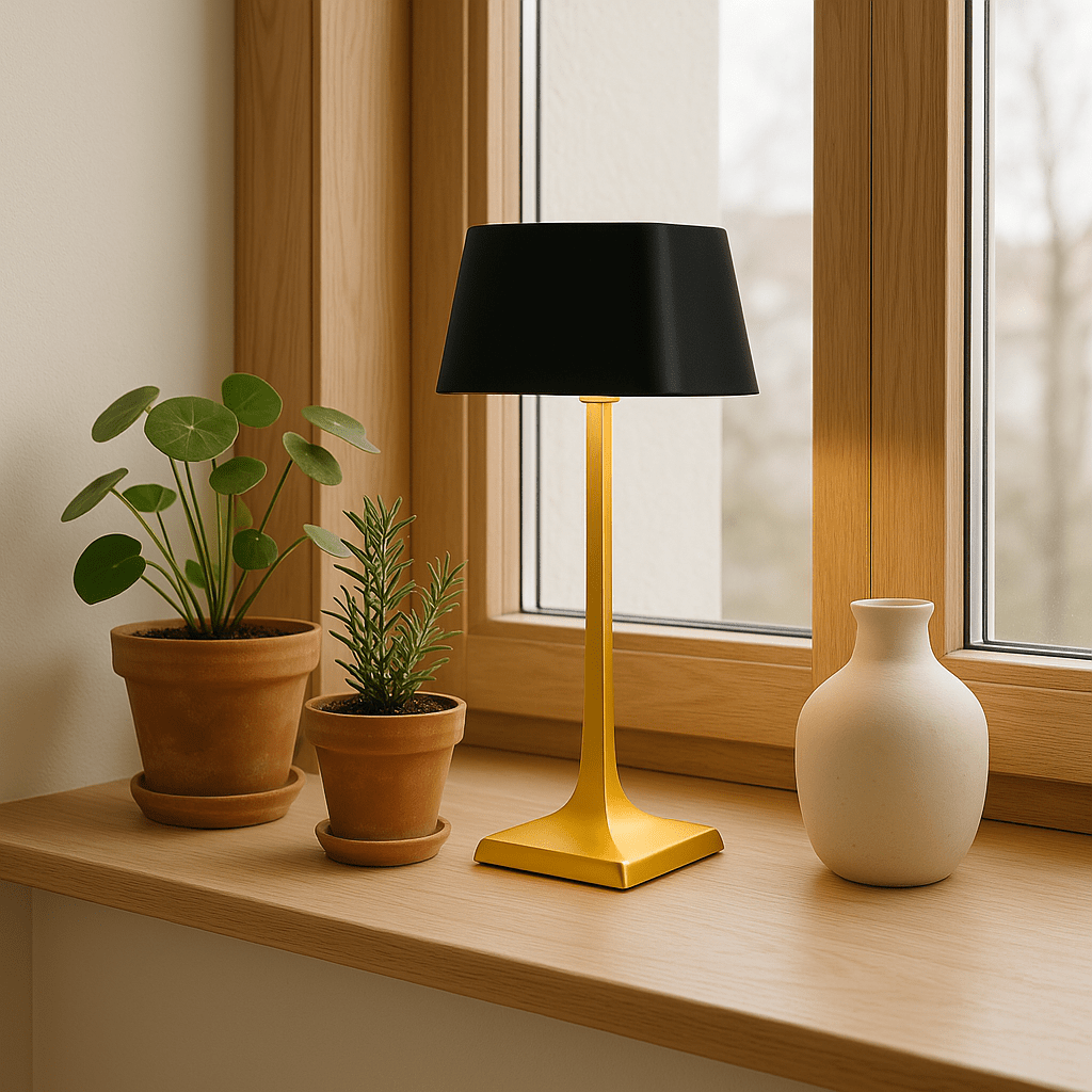 Modari Tischlampe, wiederaufladbar