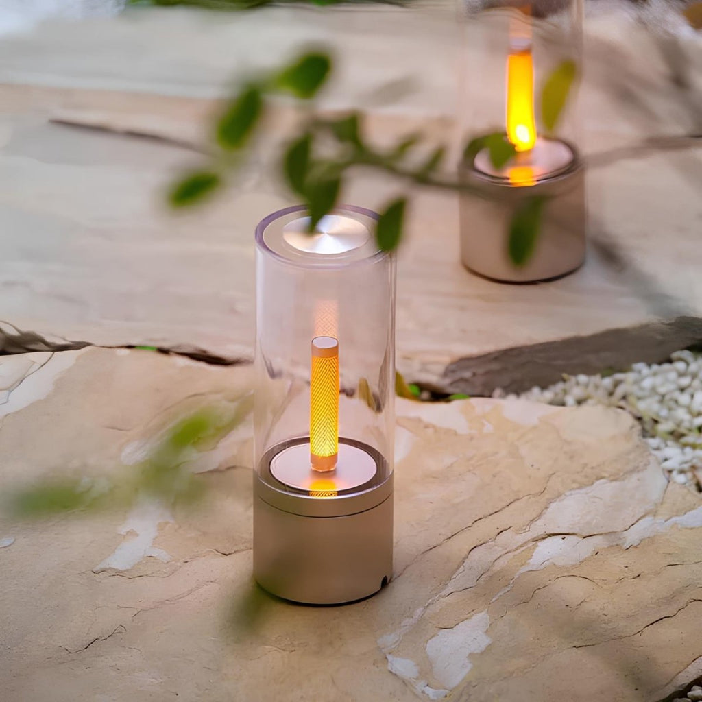 Elvion | Drahtlose Zylinder-Tischlampe