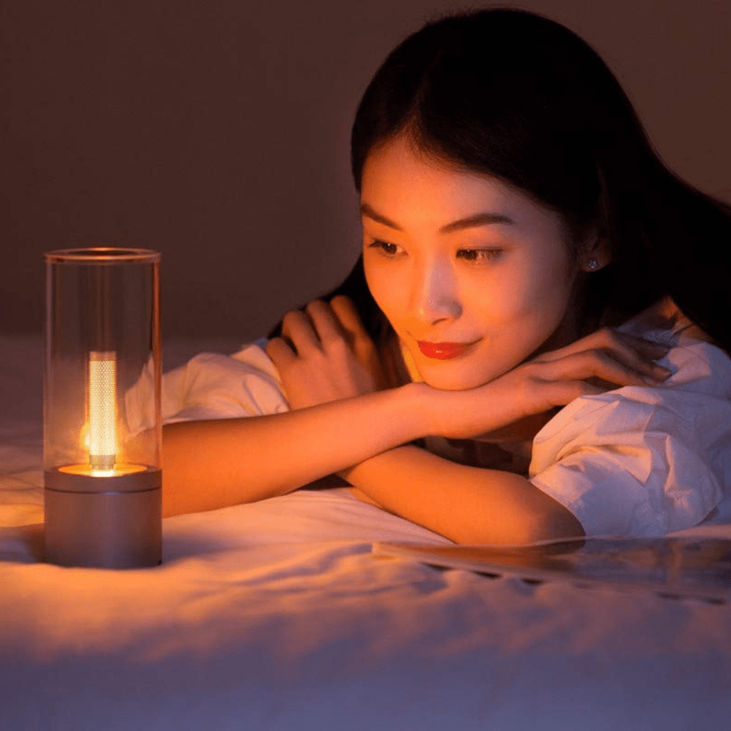 Elvion | Drahtlose Zylinder-Tischlampe