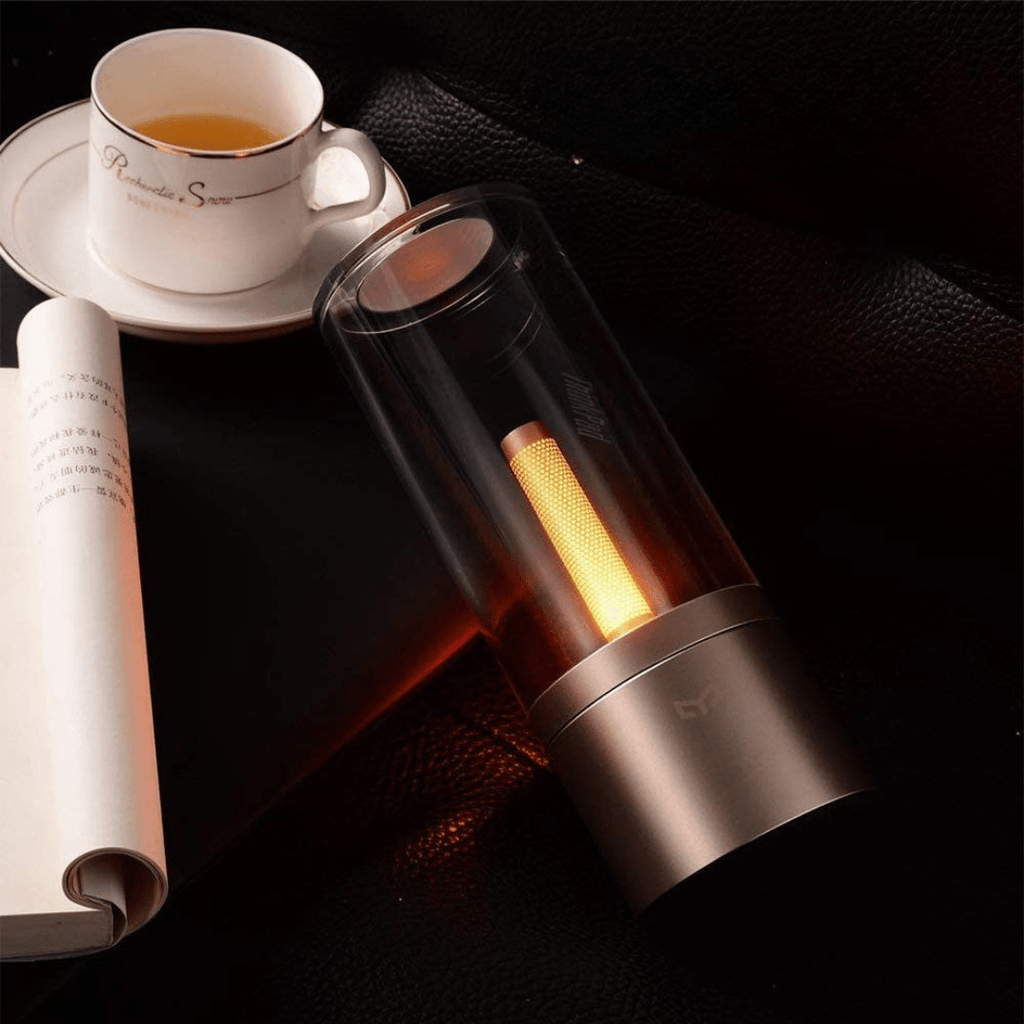 Elvion | Drahtlose Zylinder-Tischlampe