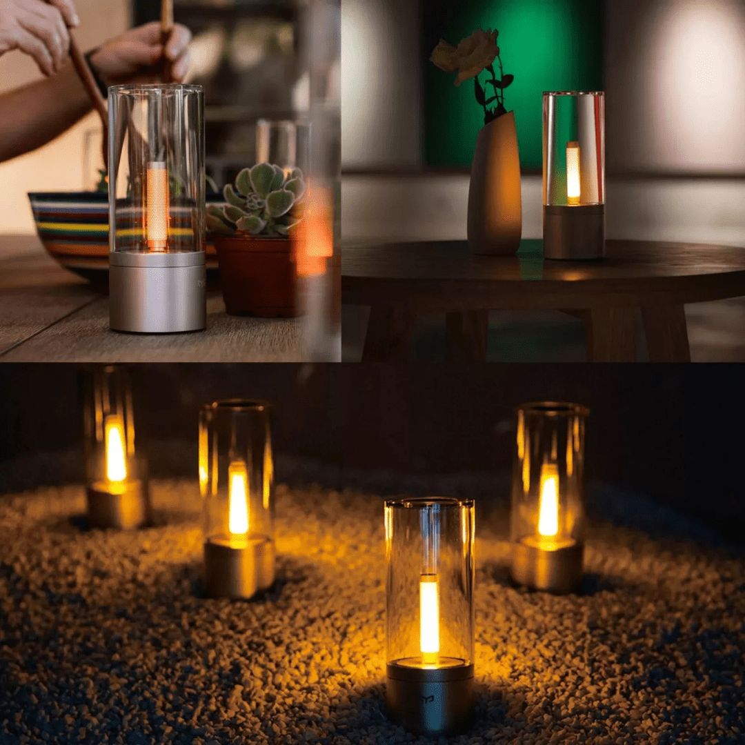 Elvion | Drahtlose Zylinder-Tischlampe