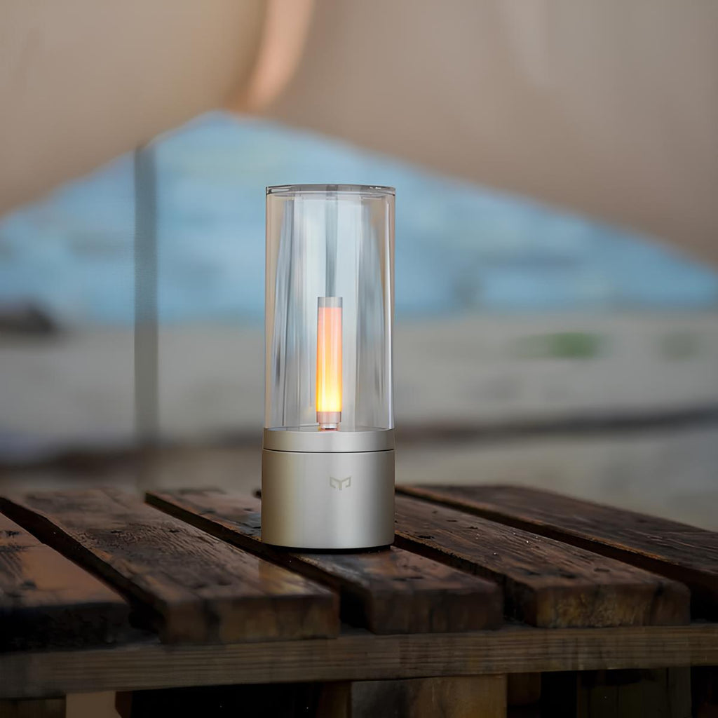 Elvion | Drahtlose Zylinder-Tischlampe