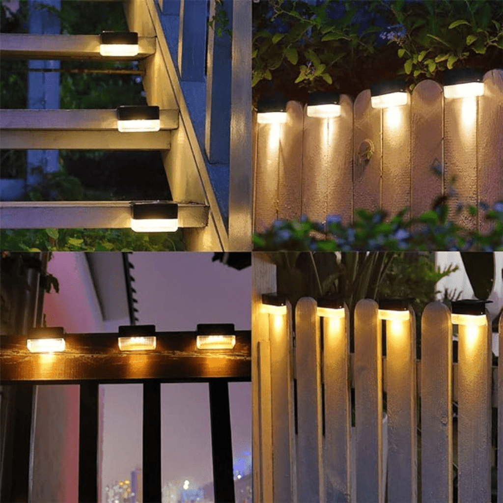 Selbstklebende Solarlampen