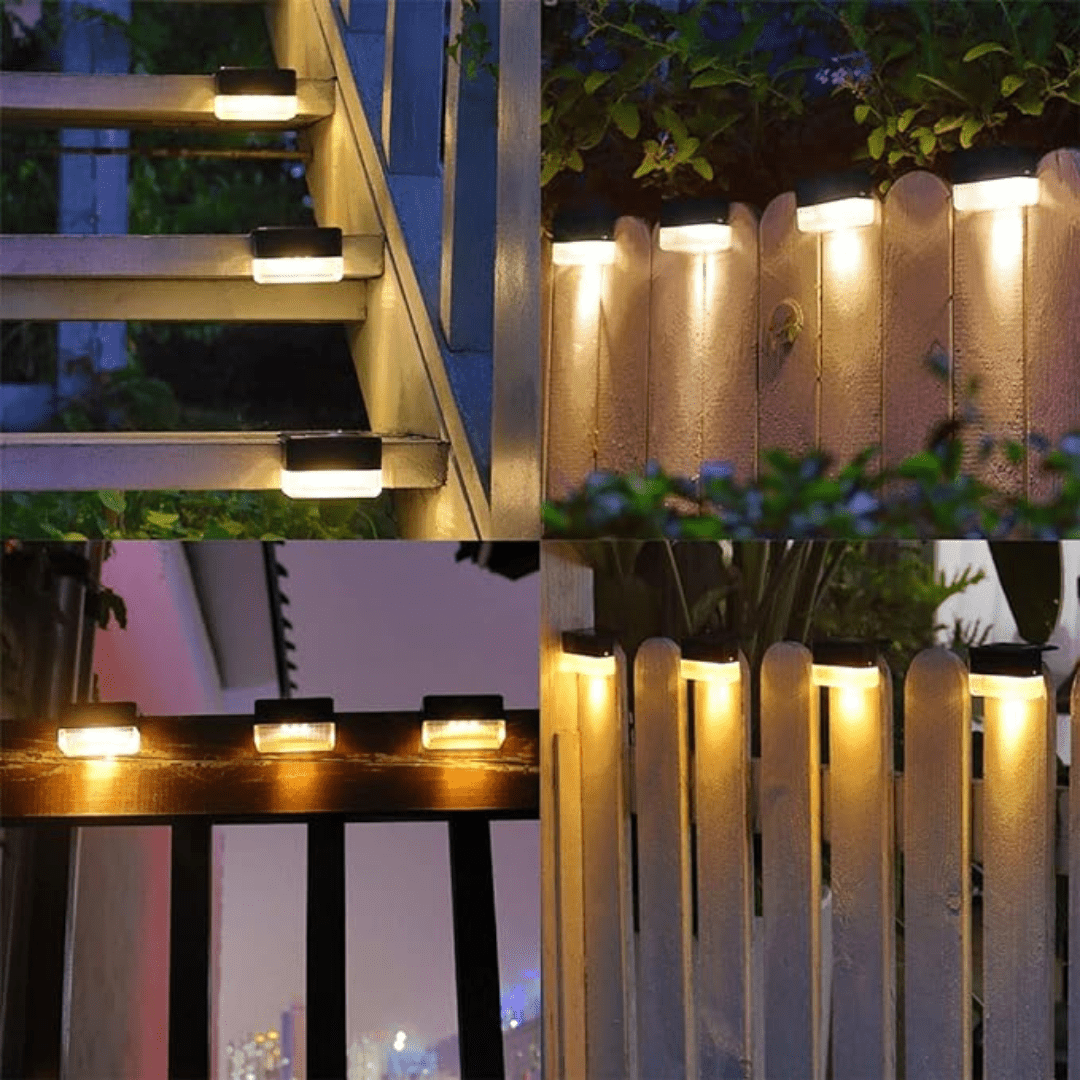 Selbstklebende Solarlampen