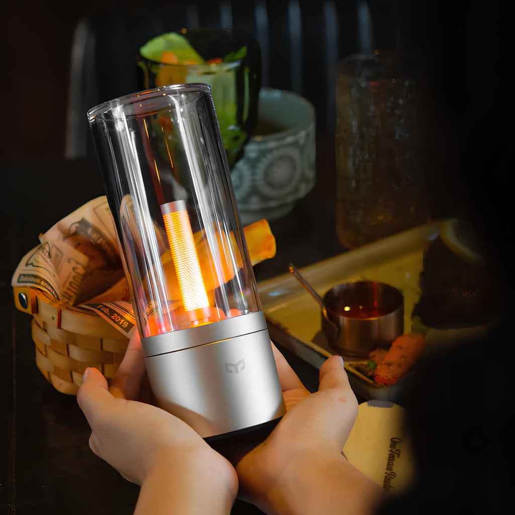 Elvion | Drahtlose Zylinder-Tischlampe
