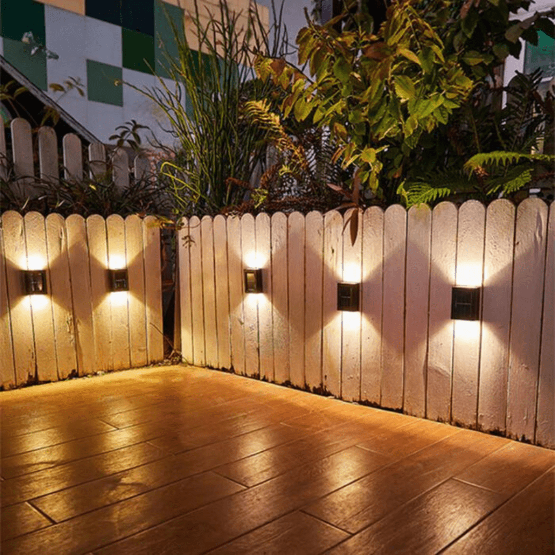 Luxuriöse kabellose Solarlampen, wasserdicht