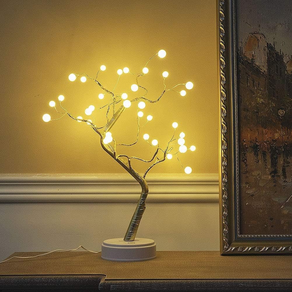 Blütenlicht Tischlampe
