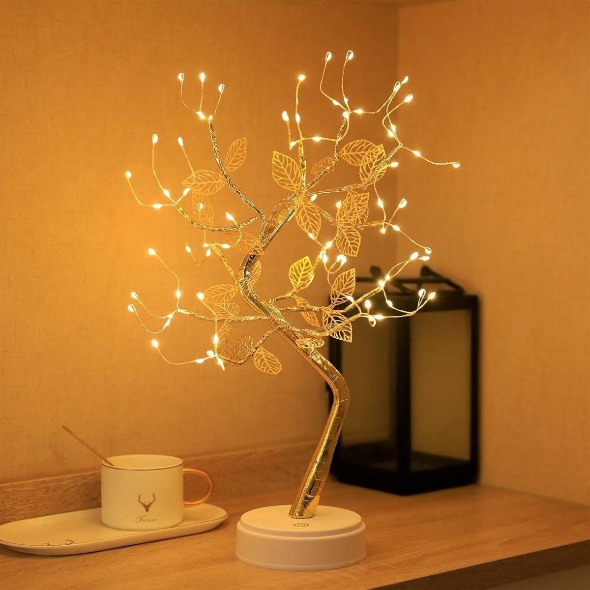 Blütenlicht Tischlampe