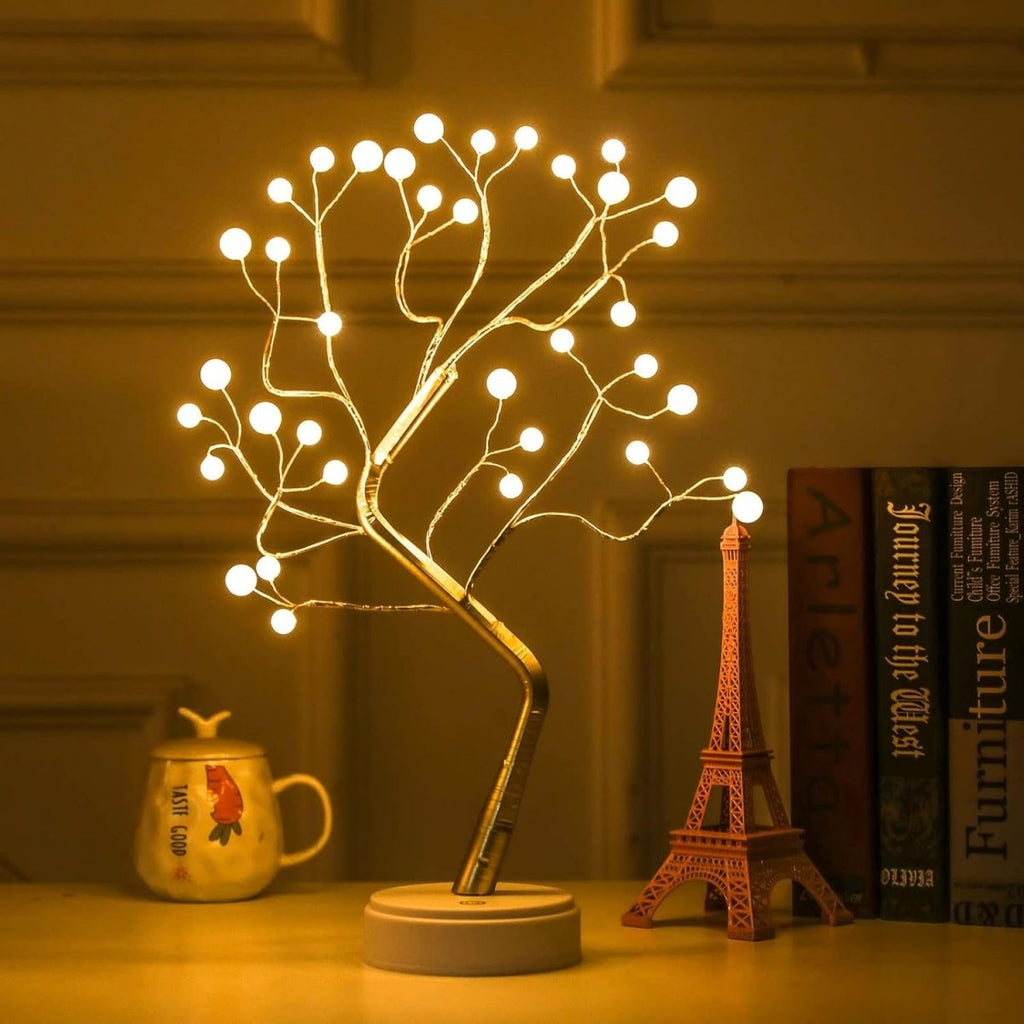Blütenlicht Tischlampe