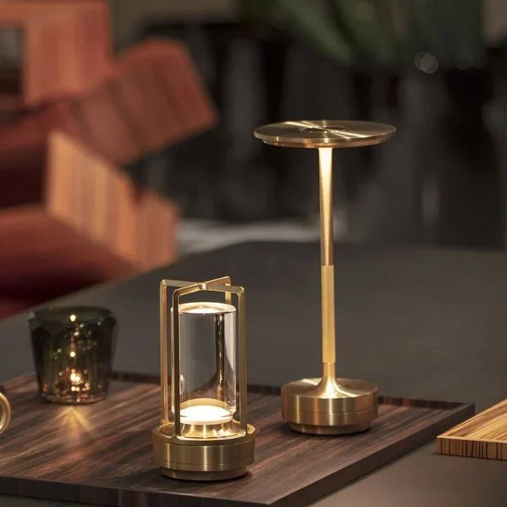 Tap-Retro Tischlampe