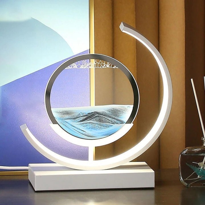 Sandlight™ | Treibsand-Tischlampe