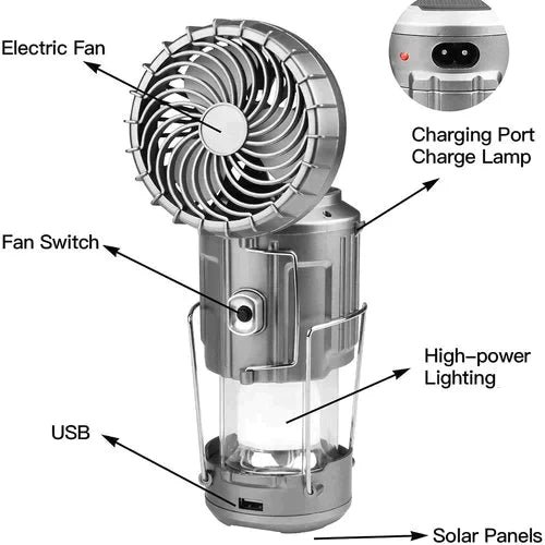 CampVolt™ 6-in-1 Outdoor Lampe
