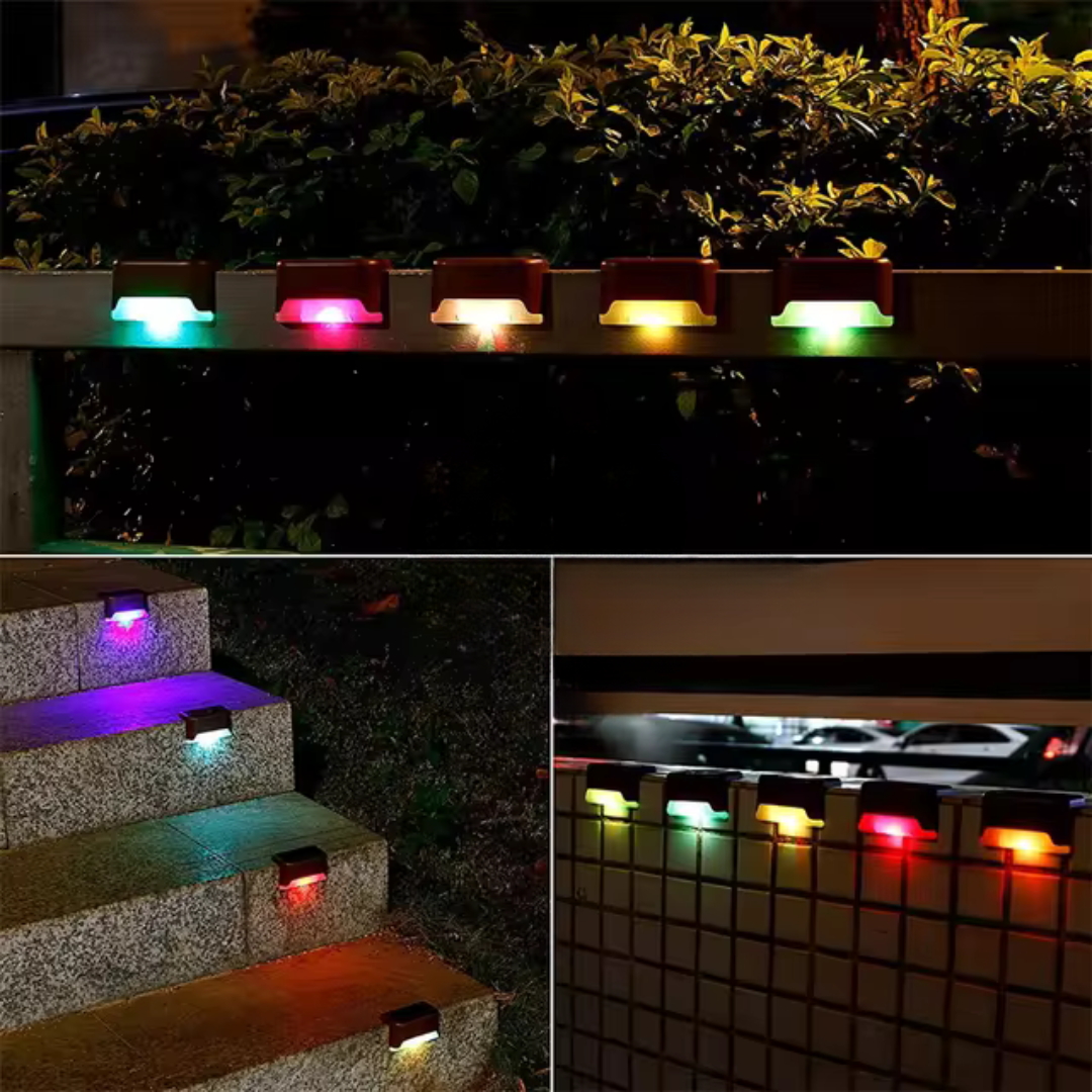Selbstklebende Solarlampen