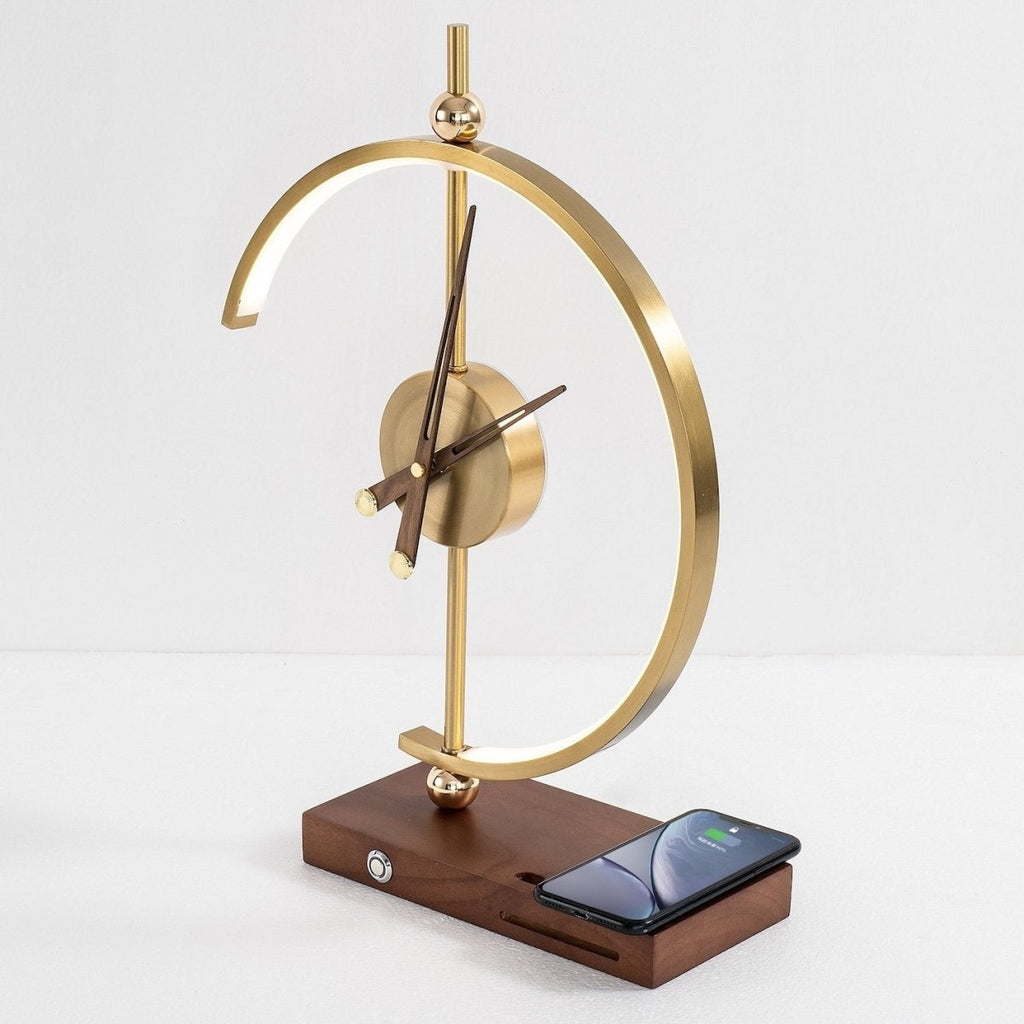 AuraZeit™ | Luxus Lampenwecker mit Ladefunktion