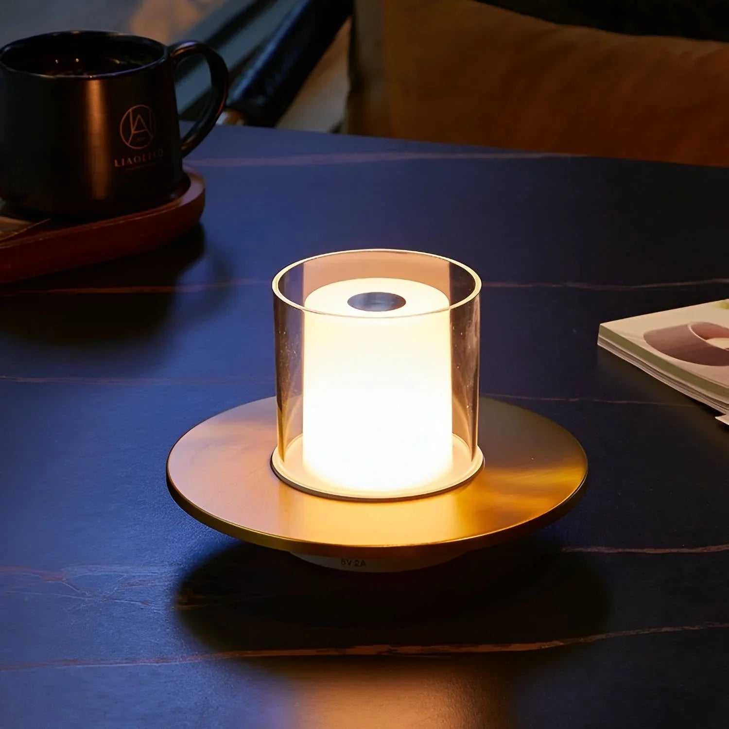 Glovia | Kabellose Tischlampe