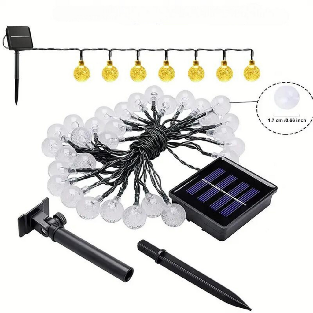 Ecoglow | Solar-Lichterkette für den Außenbereich