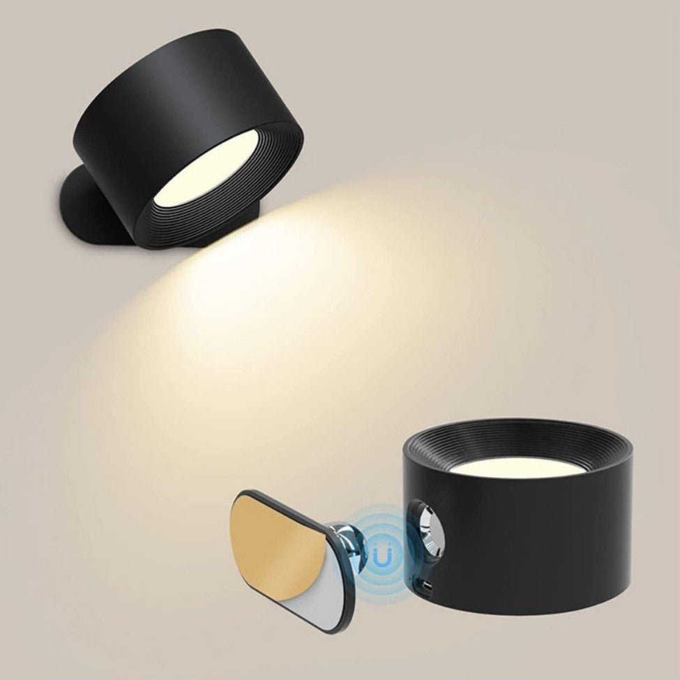 Drahtlose Magnet-Wandleuchte 360°