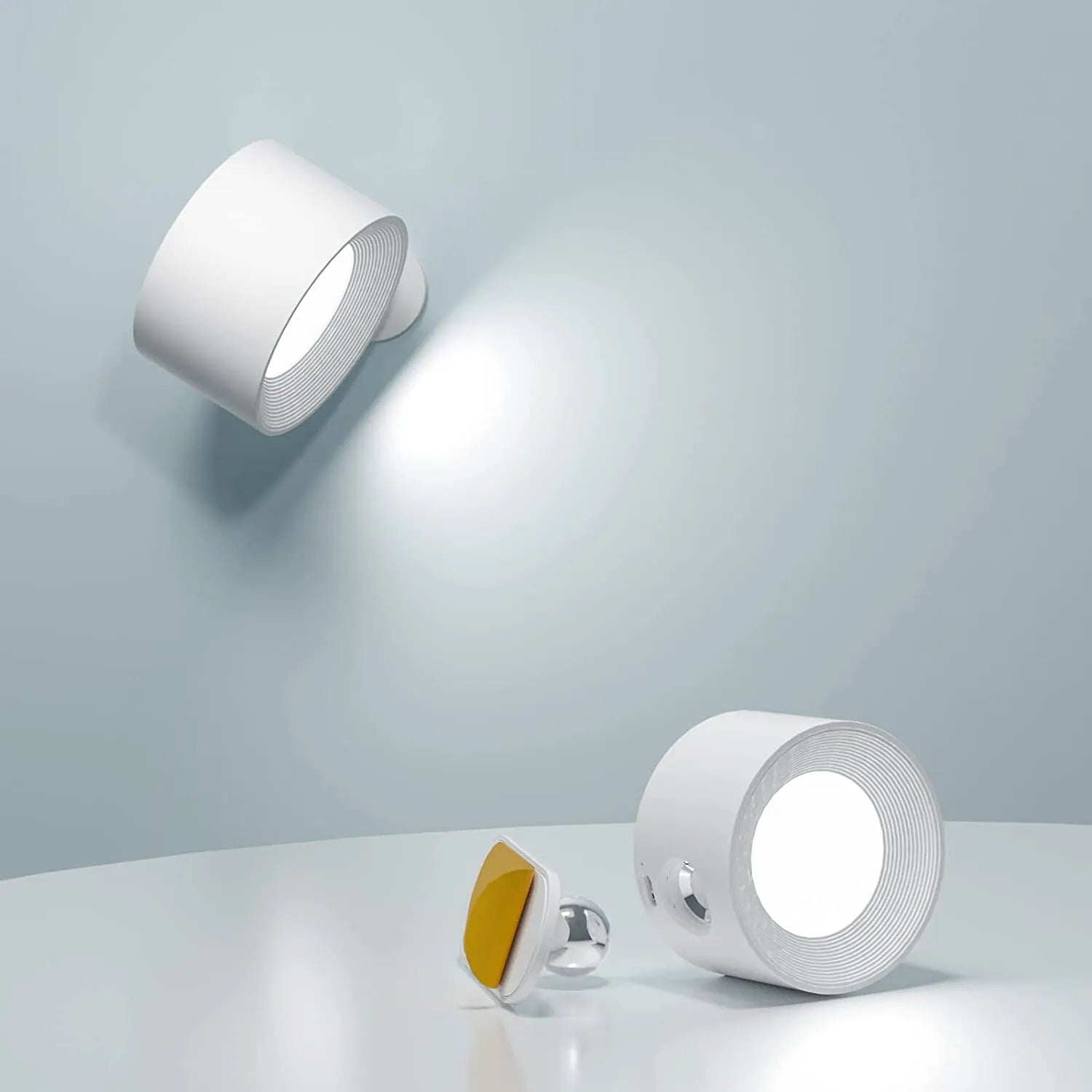 Drahtlose Magnet-Wandleuchte 360°