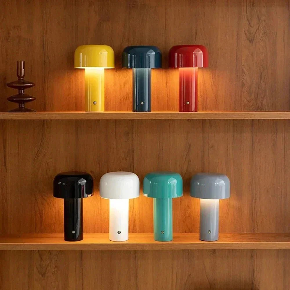 LumiShroom | Kabellose, wiederaufladbare Tischlampe
