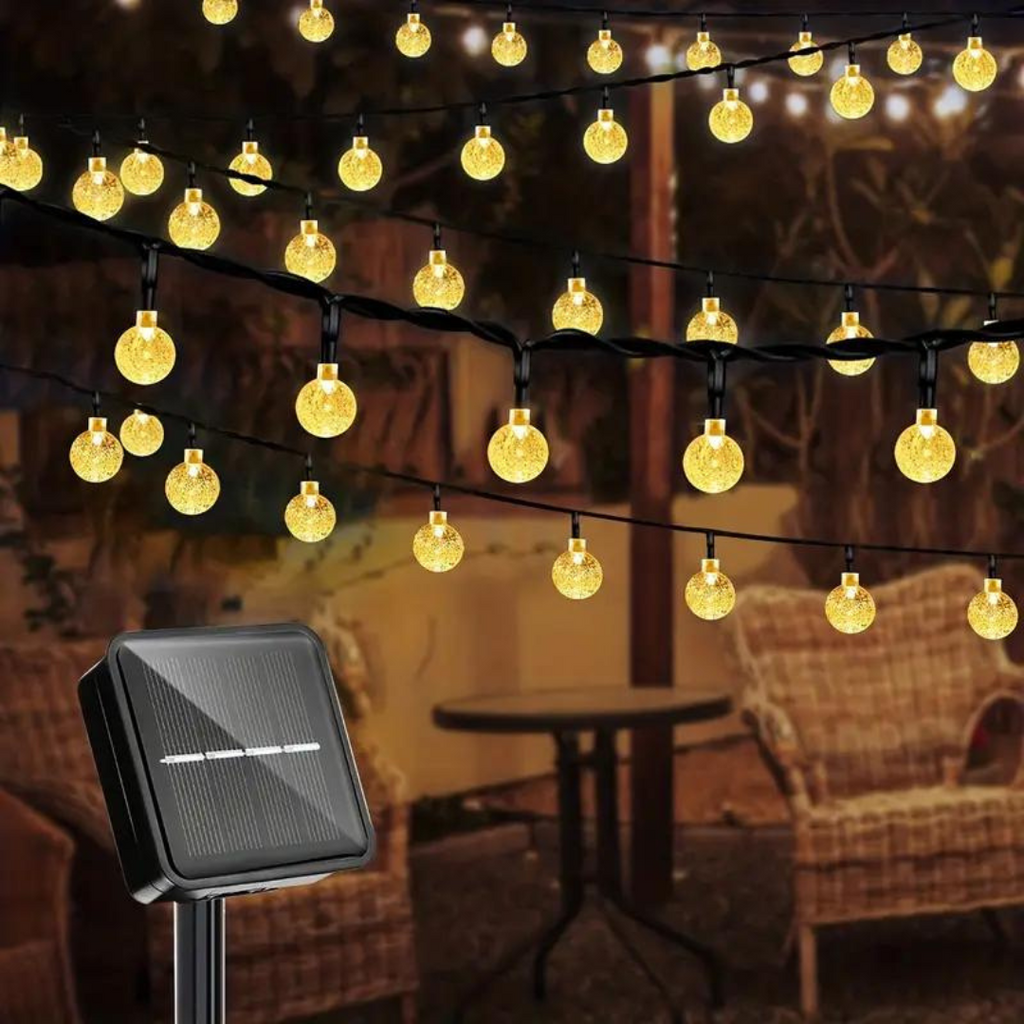 Ecoglow | Solar-Lichterkette für den Außenbereich