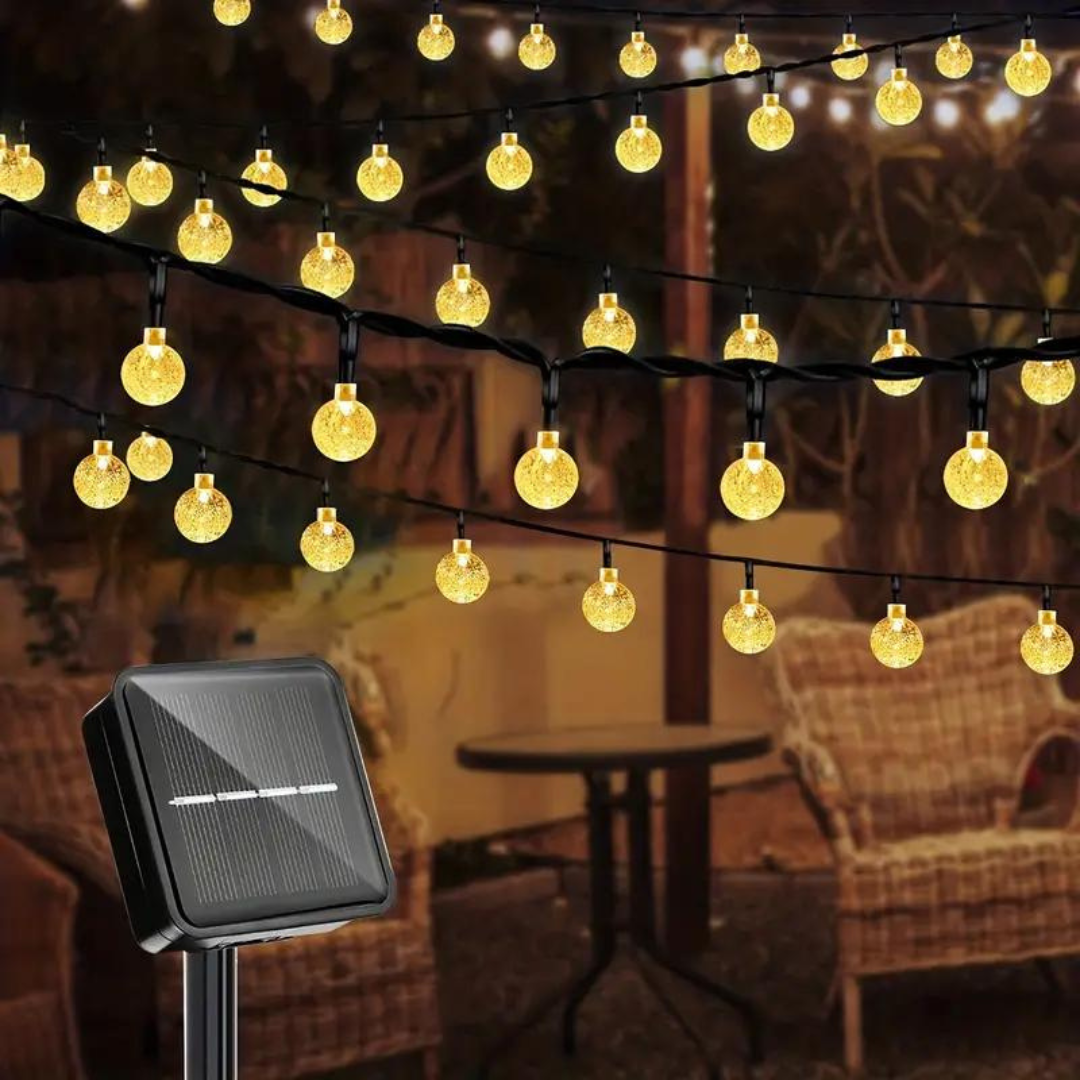 Ecoglow | Solar-Lichterkette für den Außenbereich