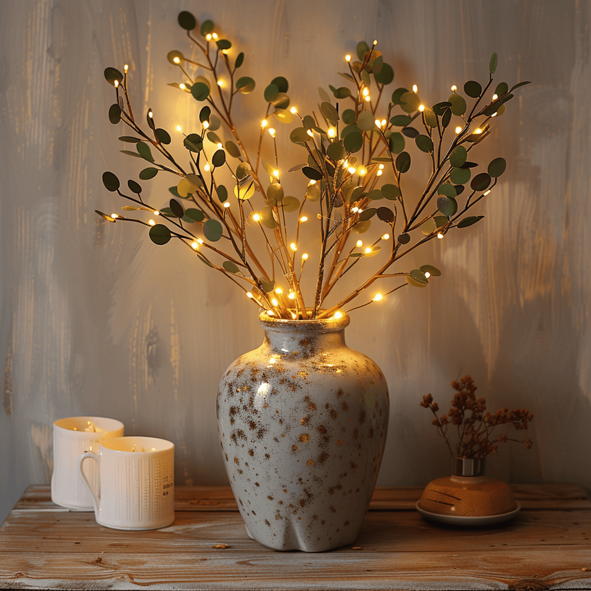 LumiOliva | LED-Feenlichter Olivenzweig