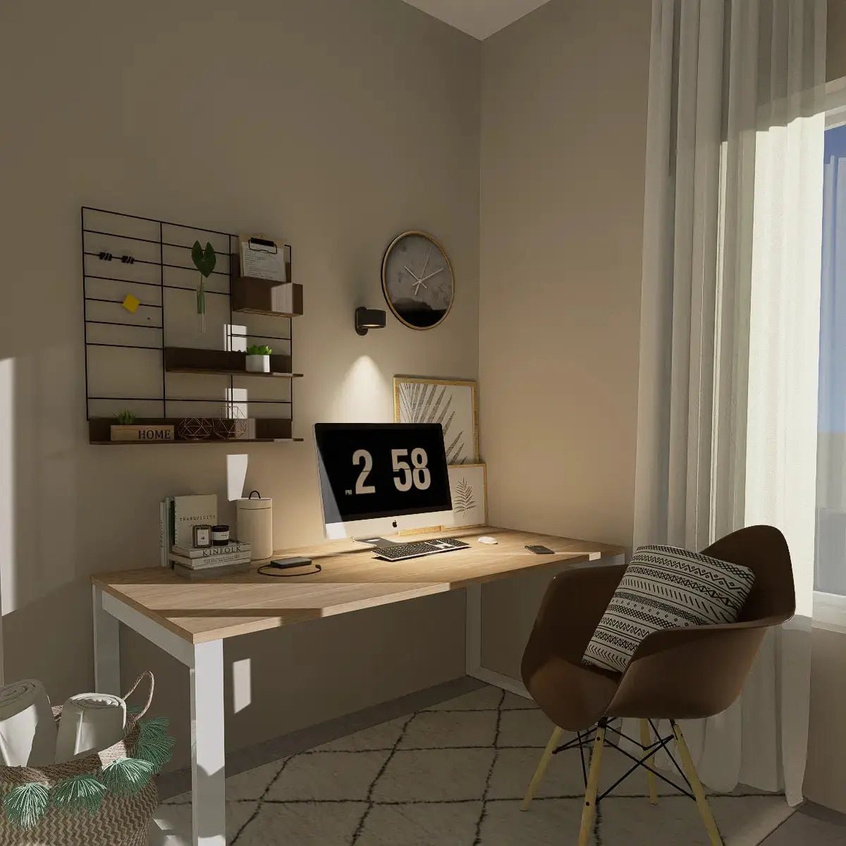 Wiederaufladbare LED-Wandleuchte