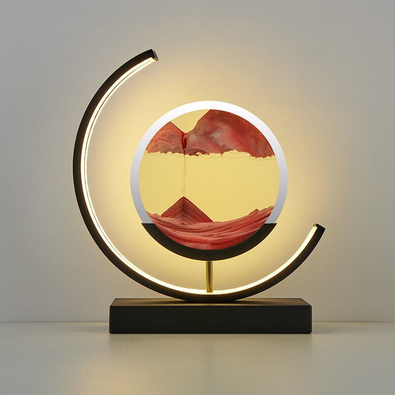 Sandlight™ | Treibsand-Tischlampe