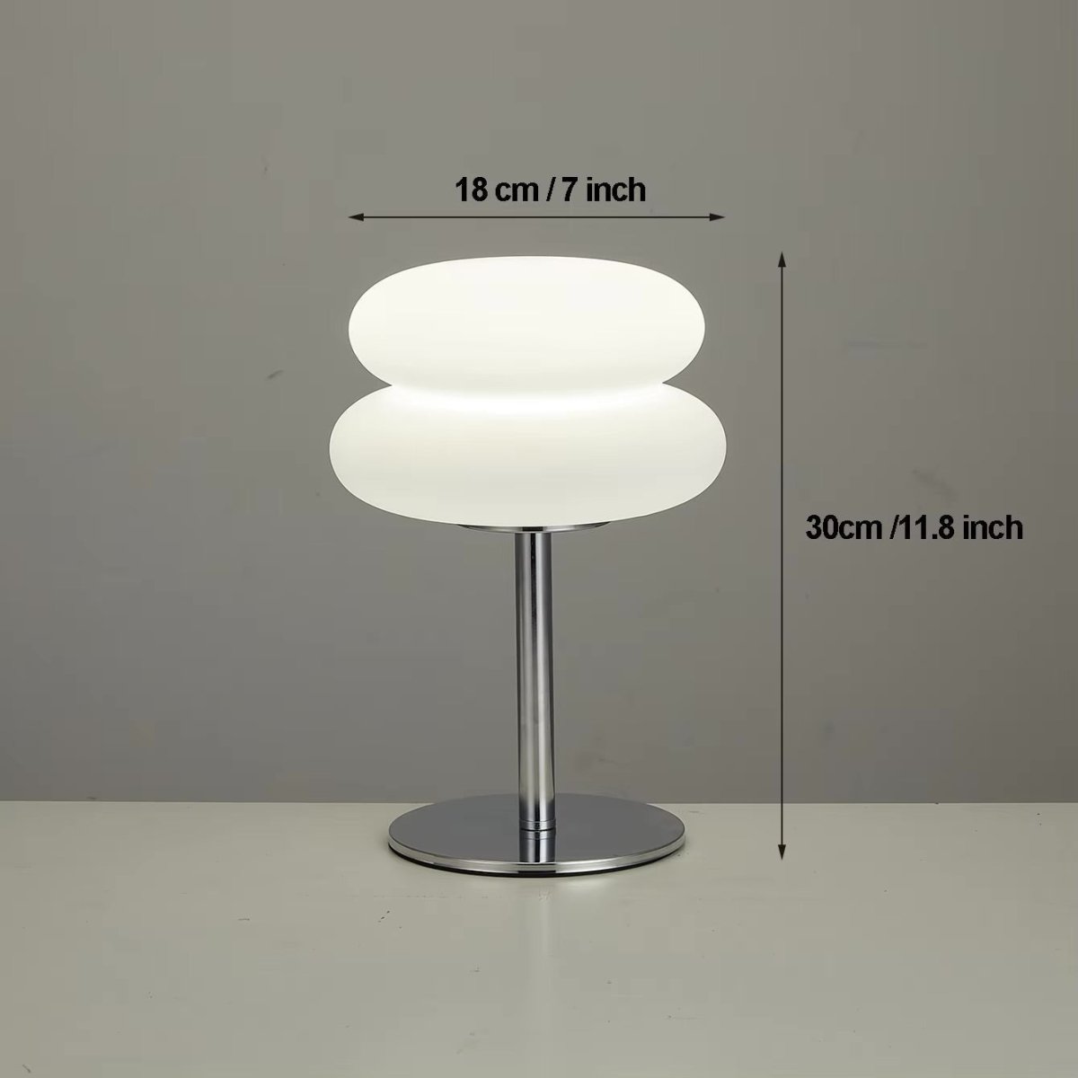Ruage | Dimmbare Tischlampe aus Glas
