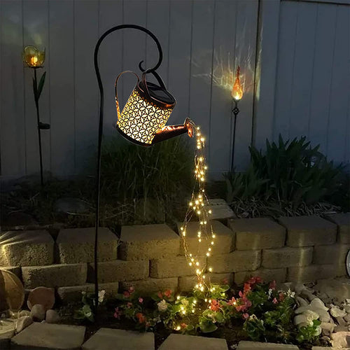 AquaGlow™ Solar-Gießkanne – Magisches Gartenlicht