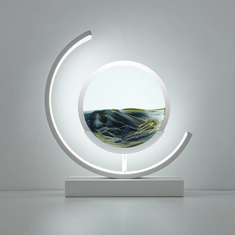 Sandlight™ | Treibsand-Tischlampe