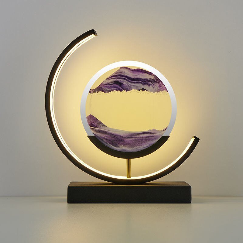 Sandlight™ | Treibsand-Tischlampe