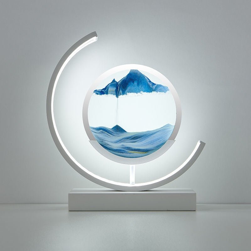 Sandlight™ | Treibsand-Tischlampe