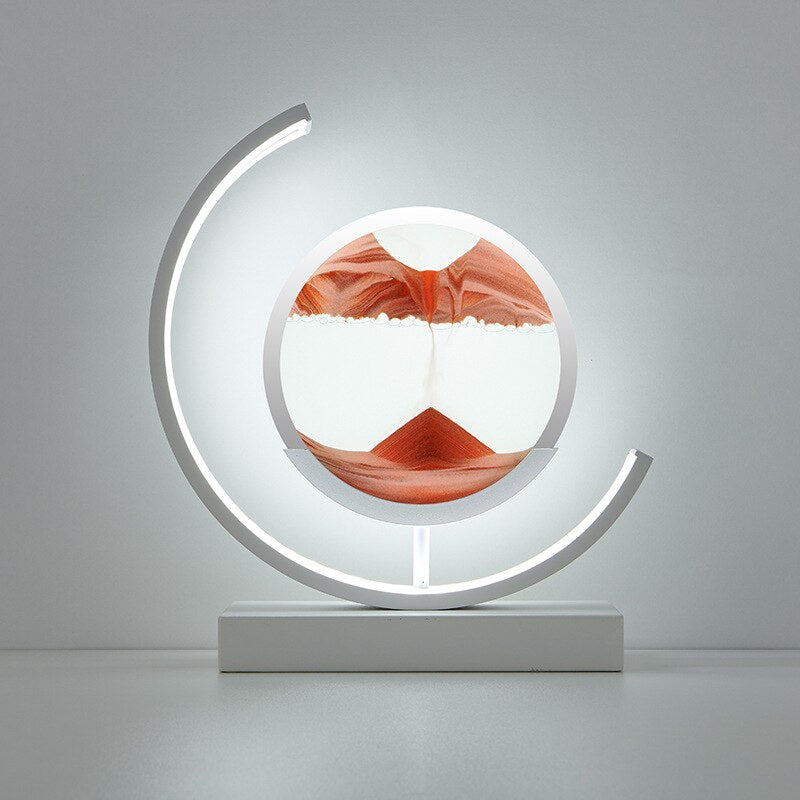 Sandlight™ | Treibsand-Tischlampe