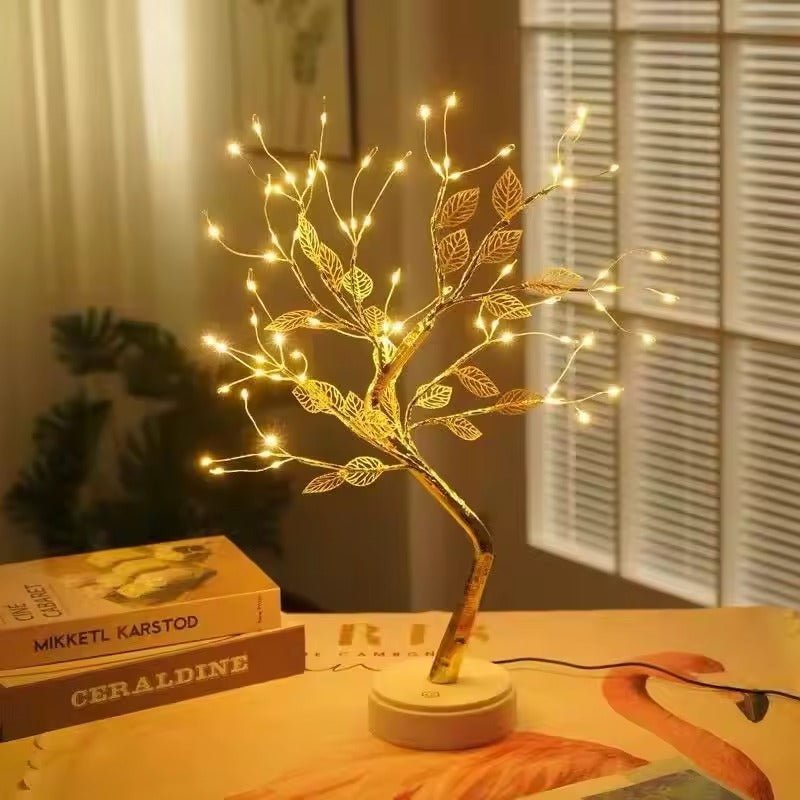 Blütenlicht Tischlampe