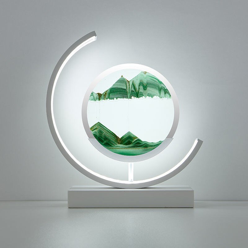 Sandlight™ | Treibsand-Tischlampe
