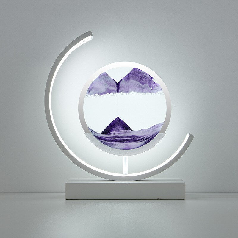 Sandlight™ | Treibsand-Tischlampe