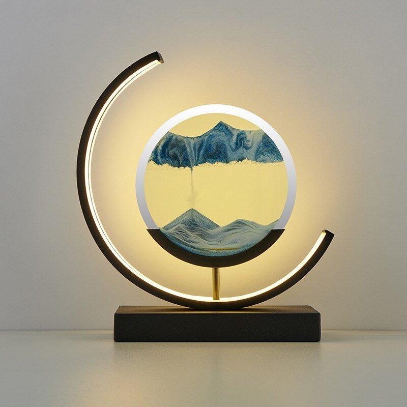 Sandlight™ | Treibsand-Tischlampe
