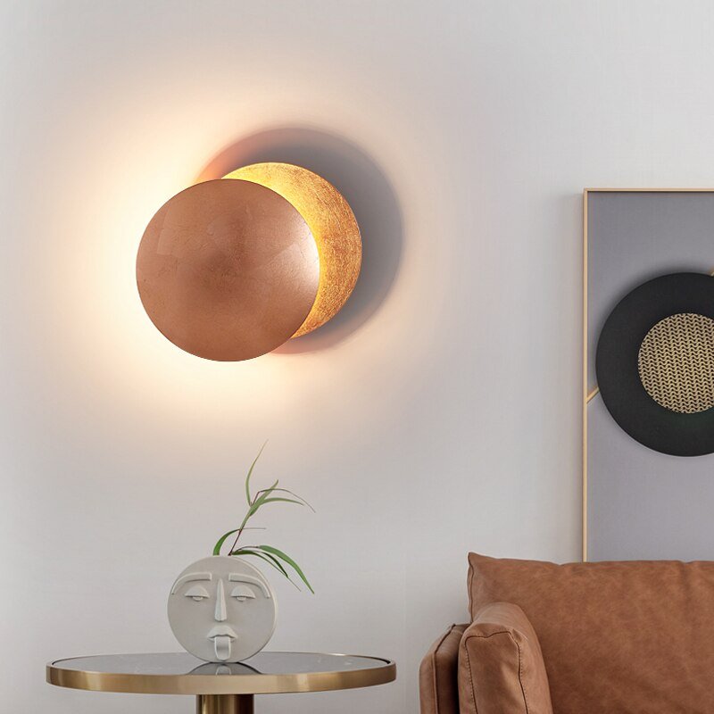 Eclipse | Wandleuchte mit Sonnenfinsternis-Motiv