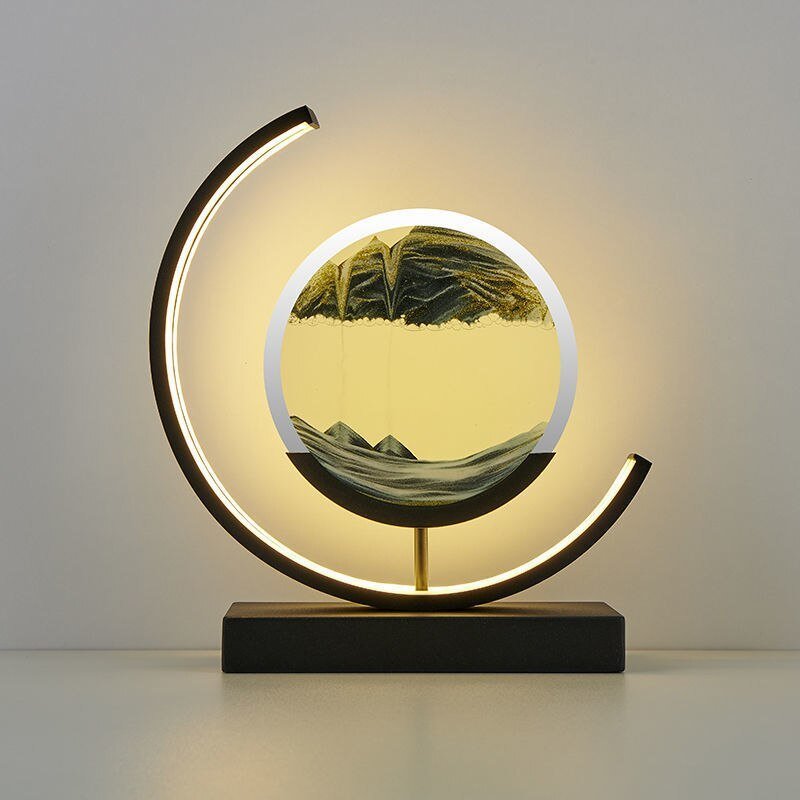 Sandlight™ | Treibsand-Tischlampe