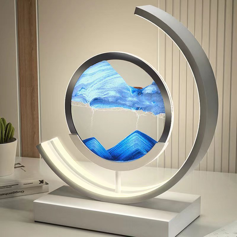 Sandlight™ | Treibsand-Tischlampe