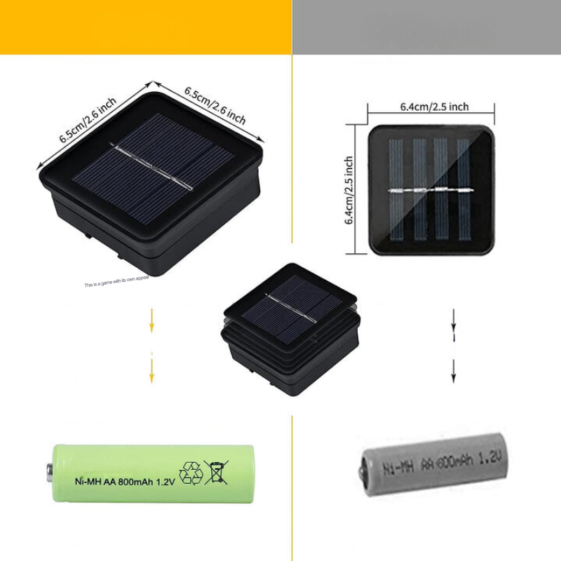 Marokkanischer Stil – Umweltfreundliche, wasserdichte Solar-Lichterketten