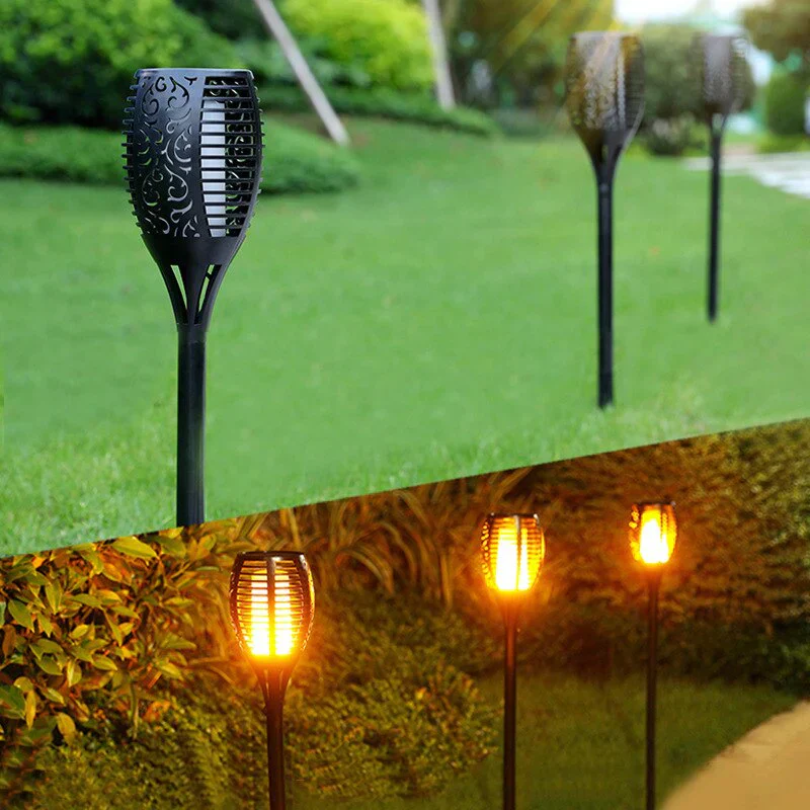 Flamira | LED-Flammenleuchte mit Solar