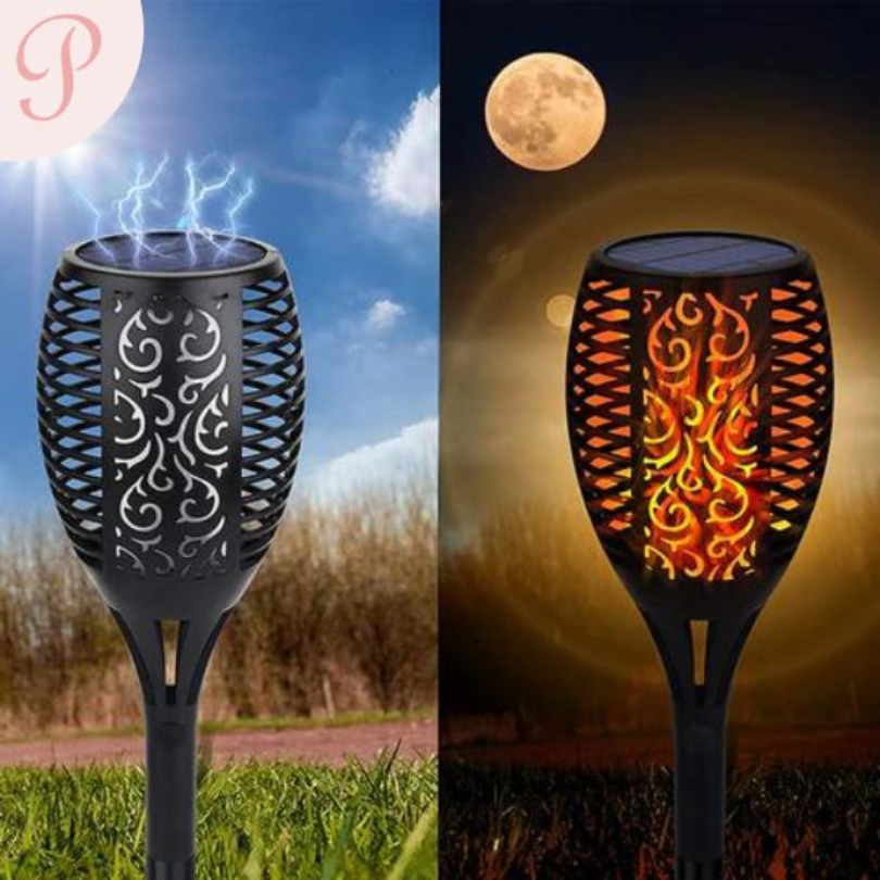 Flamira | LED-Flammenleuchte mit Solar