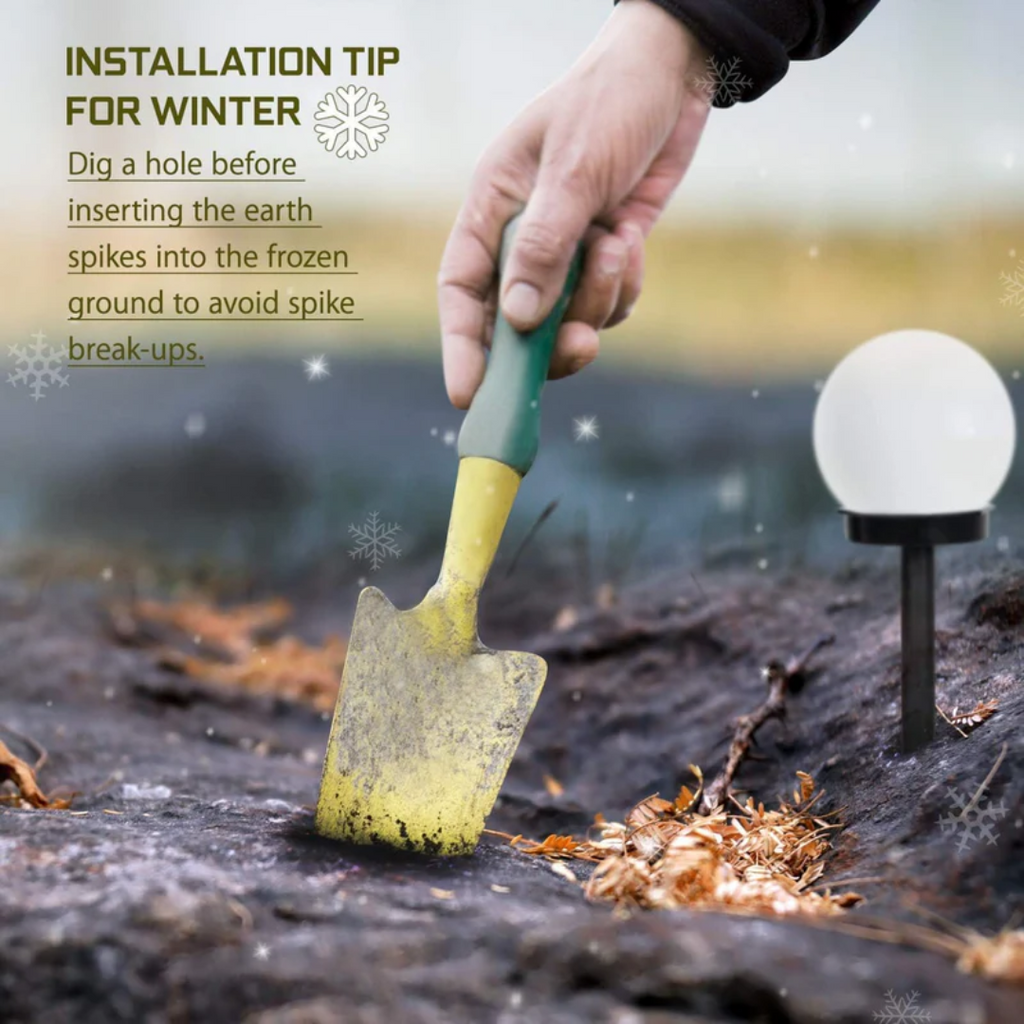 LumiSphere™ Solar-Kugelleuchten (3er-Set) – Warmes Gartenlicht