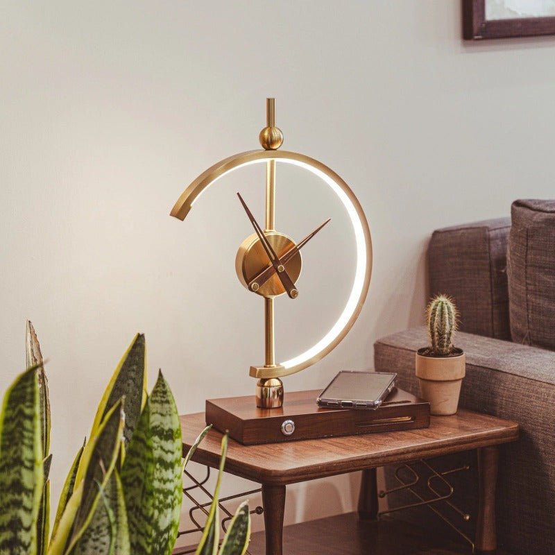 AuraZeit™ | Luxus Lampenwecker mit Ladefunktion