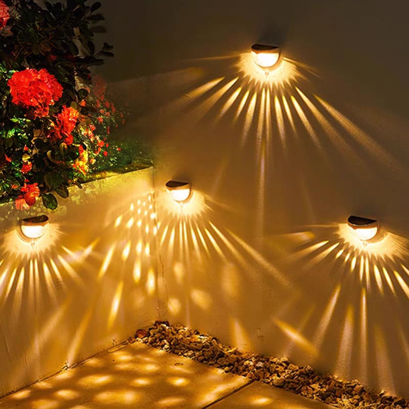 LumiWall™ Solar-Wandleuchte IP65 wasserdicht